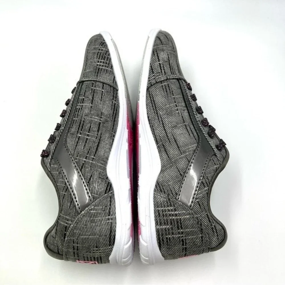 KR Strikeforce‎ Womens Size 6.5 Nova Lite Gray Pink Bowling Sneakers Shoes